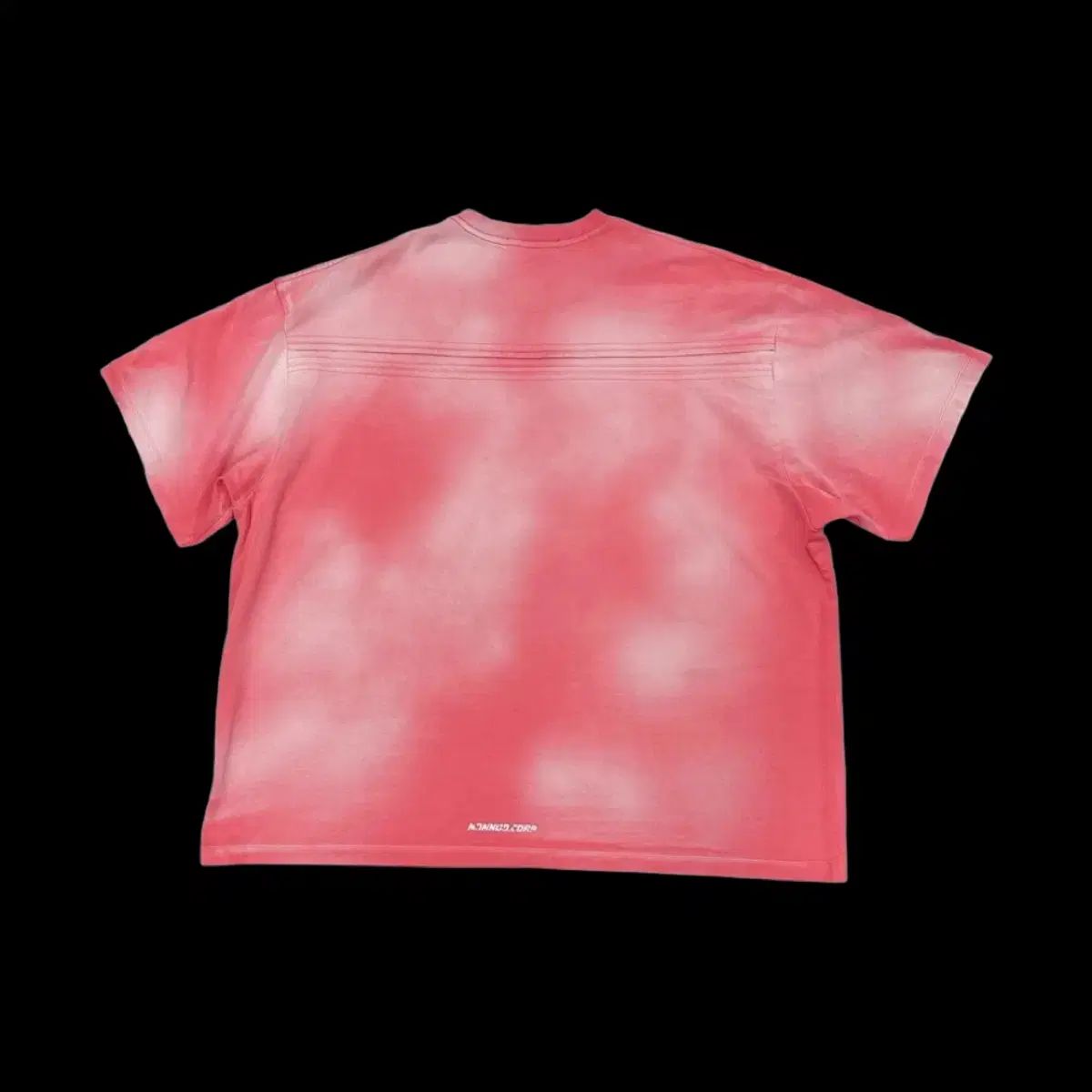 2 Nonnod バッグ デザインテープ Tシャツ 濃いピンク