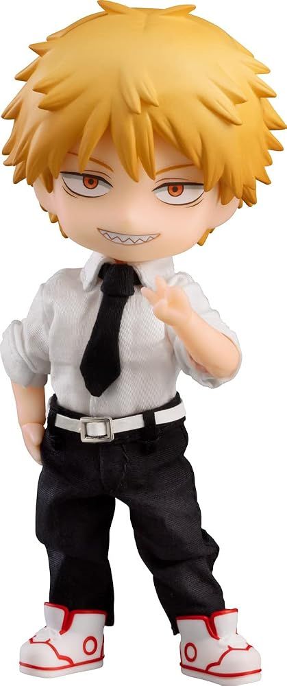 チェンソーマン ねんどろいどどーる デンジ 布・磁石・プラスチック製 塗装済み可動フィギュア ノンスケール 専用台座付属 全高約140mm 再販