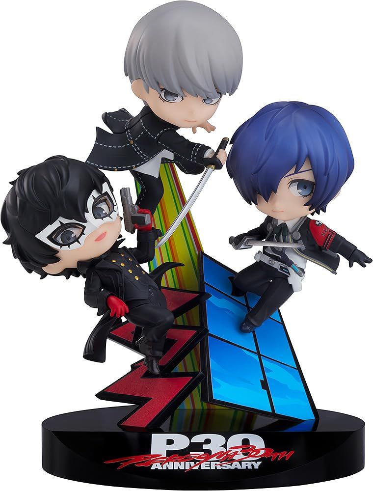 ペルソナシリーズ ねんどろいどもあ ペルソナ30周年コラボヴィネット プラスチック製 塗装済み完成品 ノンスケール 専用台座付属