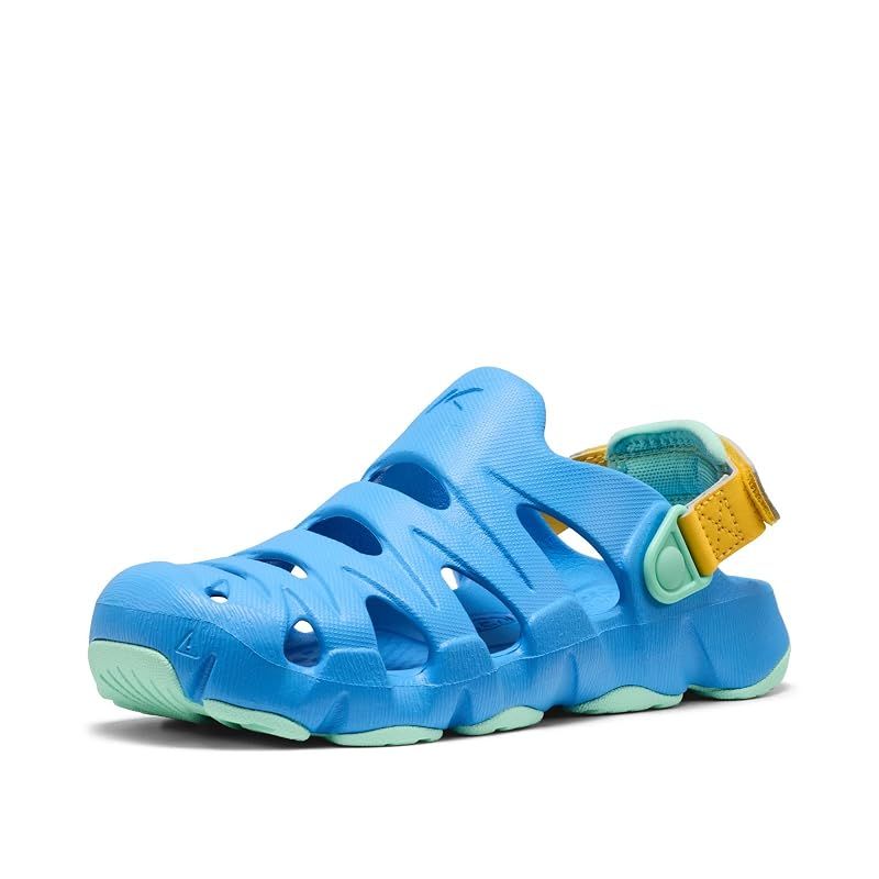 【新品】 [キーン] キッズサンダル HYPERFLT(15.0~19.5cm) ハイパーエフエルティー ユニセックス子供 AZURE BLUE/DAFFODIL 16.0 cm