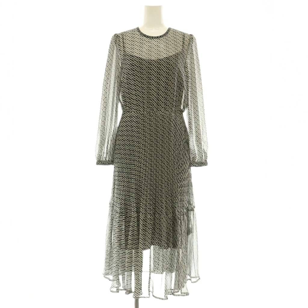 ドレステリア DRESSTERIOR ジオメトリックプリントワンピース ロング