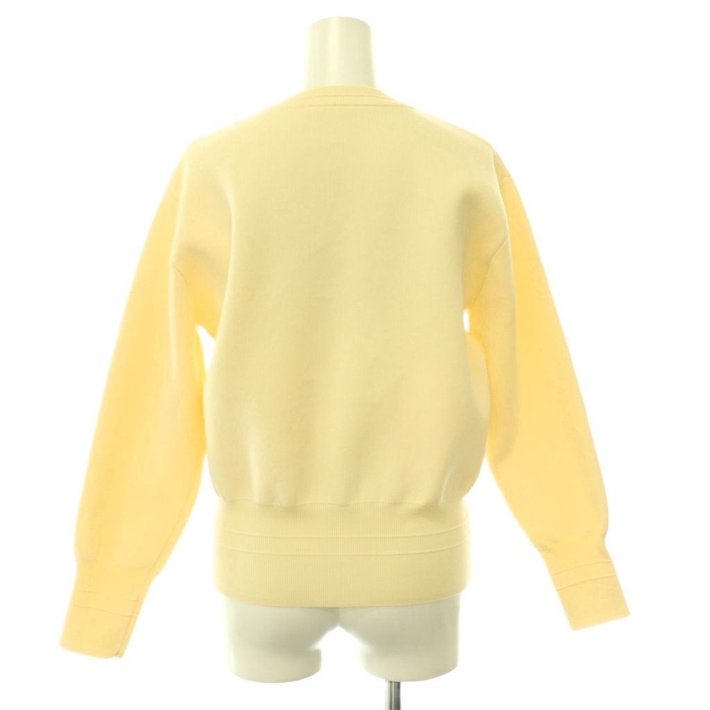 ジェンヌ JENNE 26SS 軽量ニットブルゾン ジップアップ ノーカラー M 