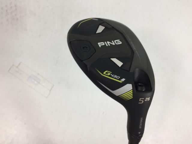 返品OK 【中古ゴルフクラブ】【超美品】ピン G430 ハイブリッド ユーティリティ ALTA J CB BLACK U5