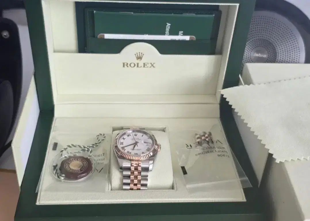 ROLEX ロレックス デイトジャスト 36mm ローズゴールド コンビ 116231 ヘデンバックル