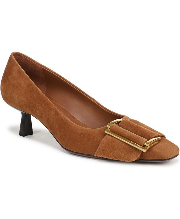 フランコサルト レディース シューズ パンプス Franco Sarto Womens Rainey Snip Toe Pump Shoes Saddle Brown Suede ブラウン