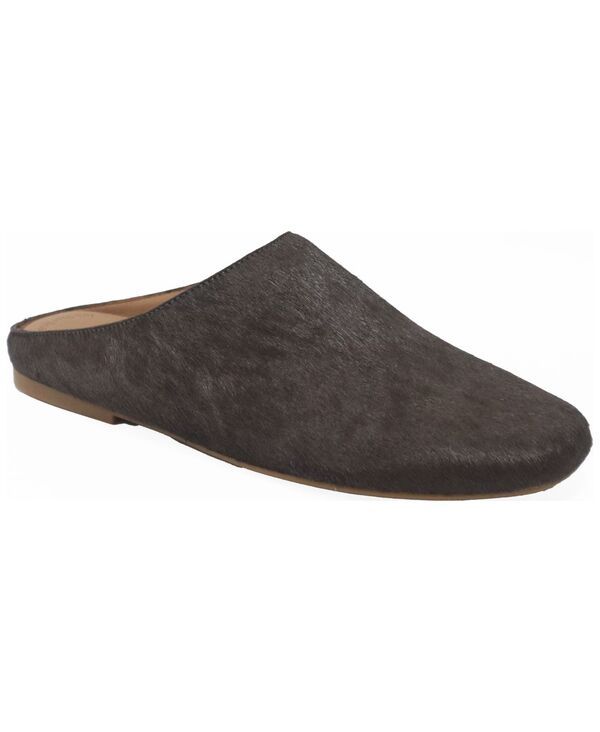 ジェントルソウルズ レディース シューズ サンダル Gentle Souls Womens Wanda SlipOn Flats Walnut Haircalf