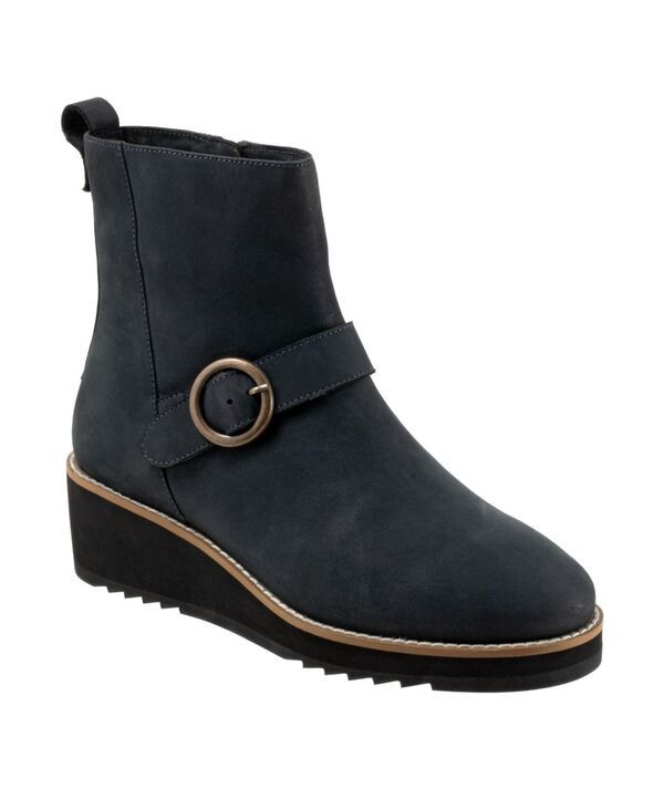 ソフトウォーク レディース シューズ ブーツ・レインブーツ SoftWalk Westland Boot Smoke nubuck スモーク