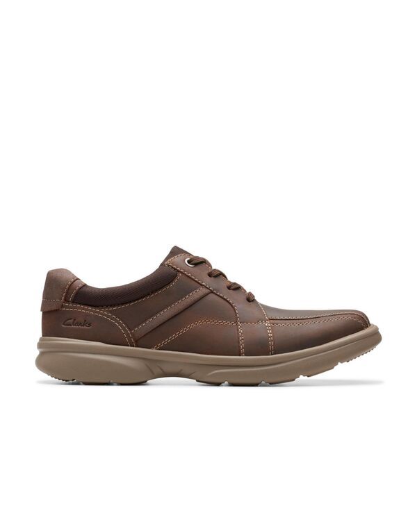 クラークス メンズ シューズ スニーカー Clarks Mens Collection Bradley Walk Comfort Shoes Beeswax Leather