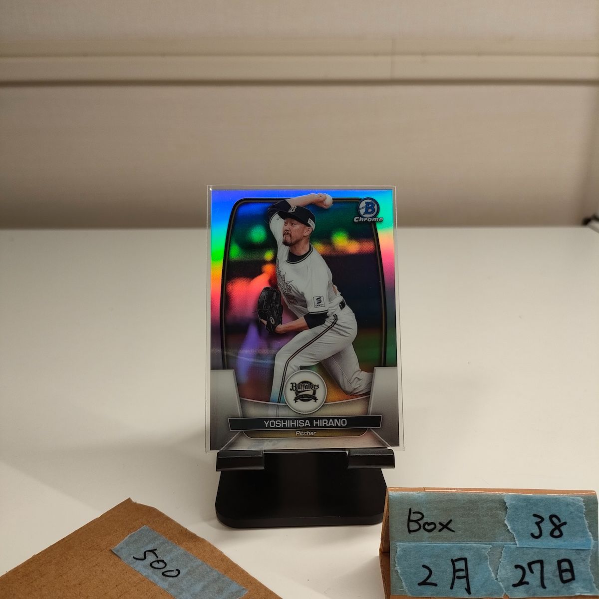 2023 Topps 平野佳寿 Yoshihisa Hirano オリックスバファローズ Bowman