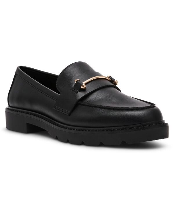 アンクライン レディース シューズ パンプス ローファー Anne Klein Womens Emme Lug Sole Loafers Black ブラック