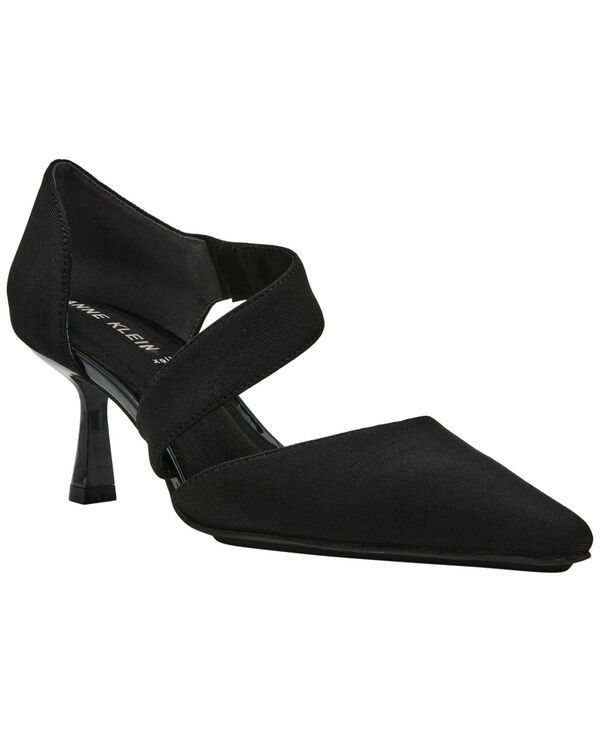 アンクライン レディース シューズ パンプス Anne Klein Womens Cerysnip Toe SlipOn Pumps Black Stretch ブラック