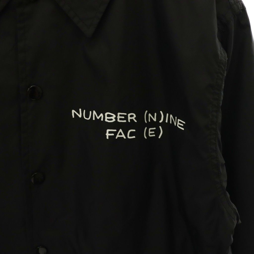 ナンバーナイン NUMBER (N)INE FACEコラボコーチジャケット ジャンパー