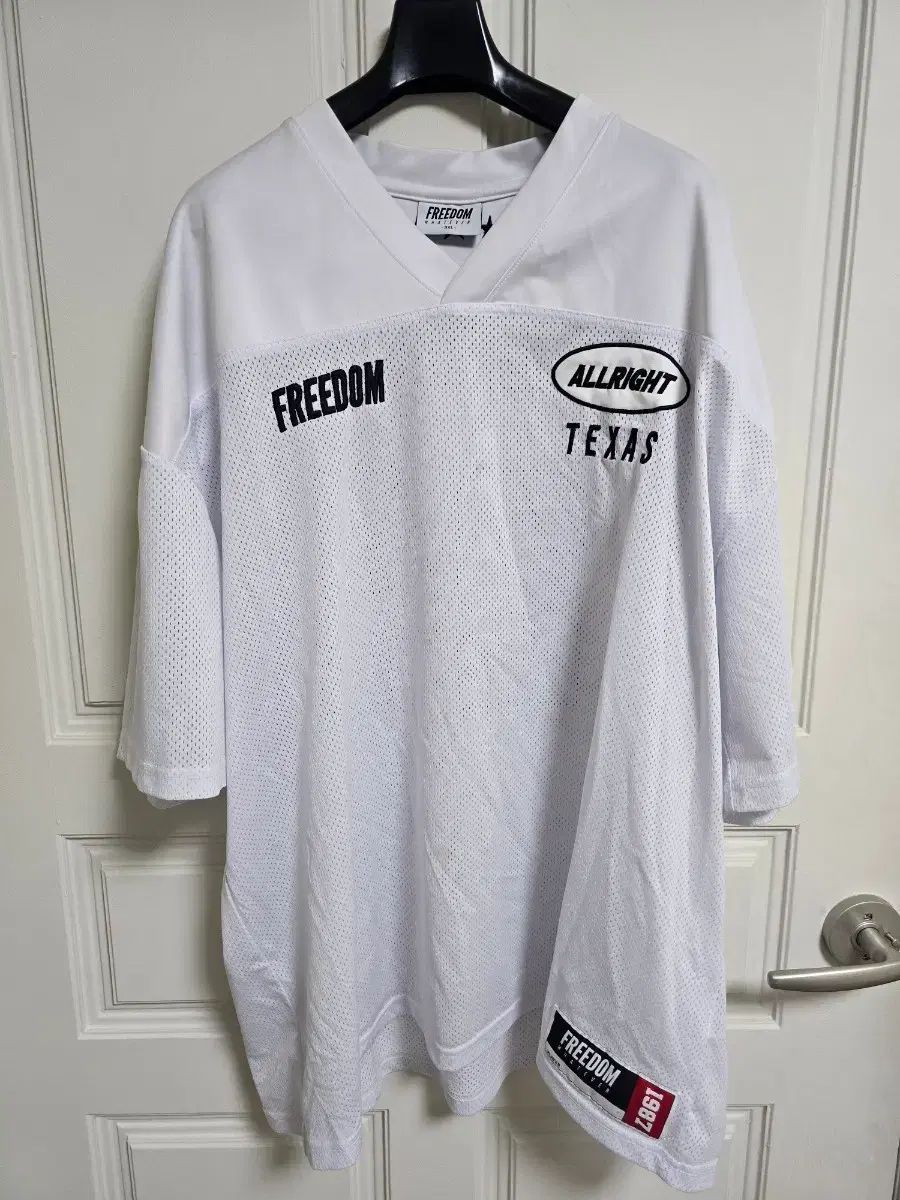 (3XL)FREEDOM ALLRIGHT テキサスプロ 優勝記念 ラグビージャージ 白