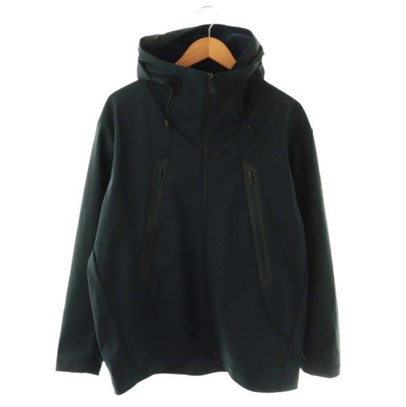 デサント DESCENTE オルテライン ALLTERRAIN タグ付き ソフト シェル ジャケット クレアスサーモ SOFT SHELL JACKET CREAS THERMO O 紺 ネイビー /SS ■OS ▲H