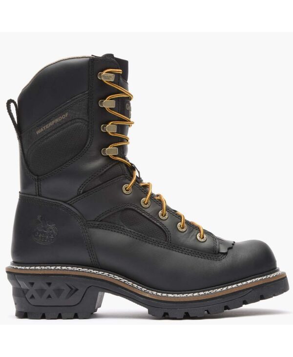 ジョージブーツ メンズ シューズ ブーツ・レインブーツ GEORGIA BOOT Mens LTX Logger Waterproof Work Boot Black ブラック