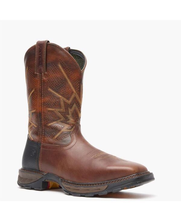 ドゥランゴ メンズ シューズ ブーツ・レインブーツ Tシャツ Durango Mens Maverick XP Steel Toe Ventilated PullOn Work Bootobacco