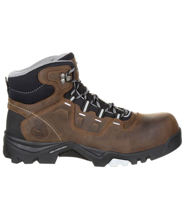 ジョージブーツ メンズ シューズ ブーツ・レインブーツ GEORGIA BOOT Mens Amplitude Composite Toe Waterproof Work Boot Brown ブラウ