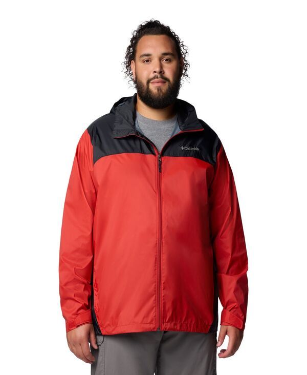 コロンビア メンズ アウター ジャケット・ブルゾン トール ジャケット Columbia Mens Big Tall Glennaker Lake II Rain Jacket Sail Red レッ