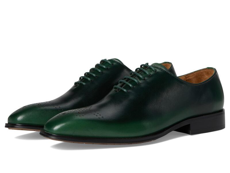 ステイシーアダムス メンズ シューズ オックスフォード レース Stacy Adams Hallquist Plain Toe LaceUp Green グリーン
