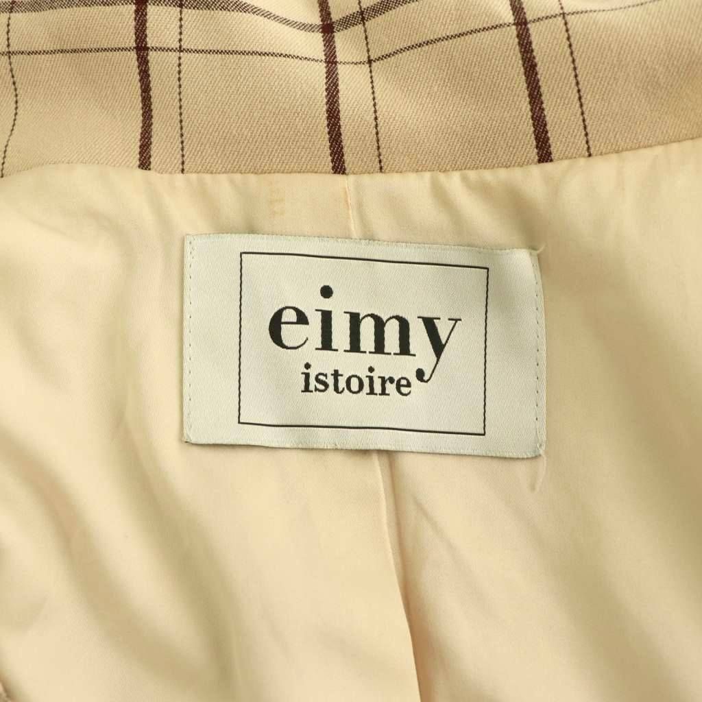 エイミーイストワール eimy istoire コート ロング ダブル チェック