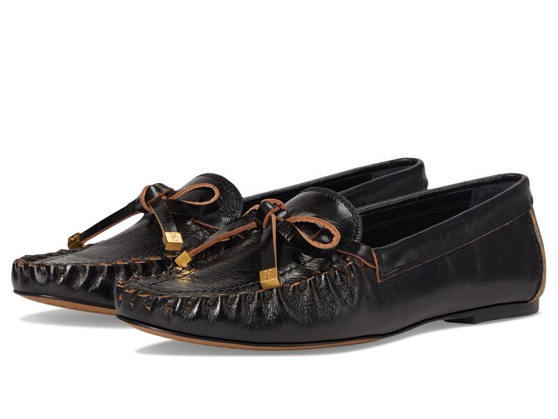 ヴィンスカムート レディース シューズ スリッポン・ローファー Vince Camuto Katena Flat Loafers Black ブラック