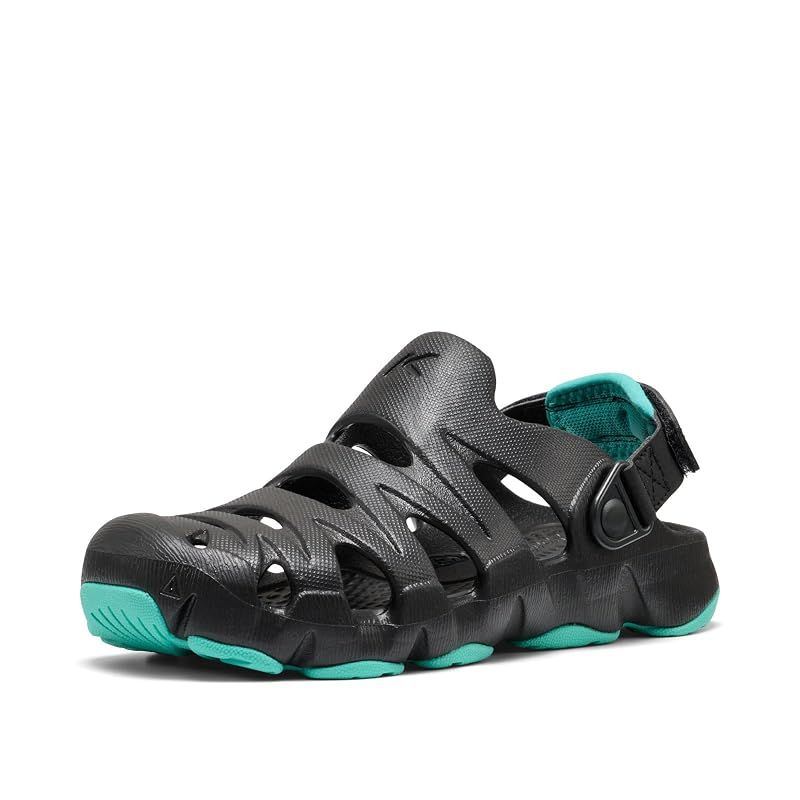 【新品】 [キーン] キッズサンダル HYPERFLT(15.0~19.5cm) ハイパーエフエルティー ユニセックス子供 BLACK/BRIGHT AQUA 19.5 cm