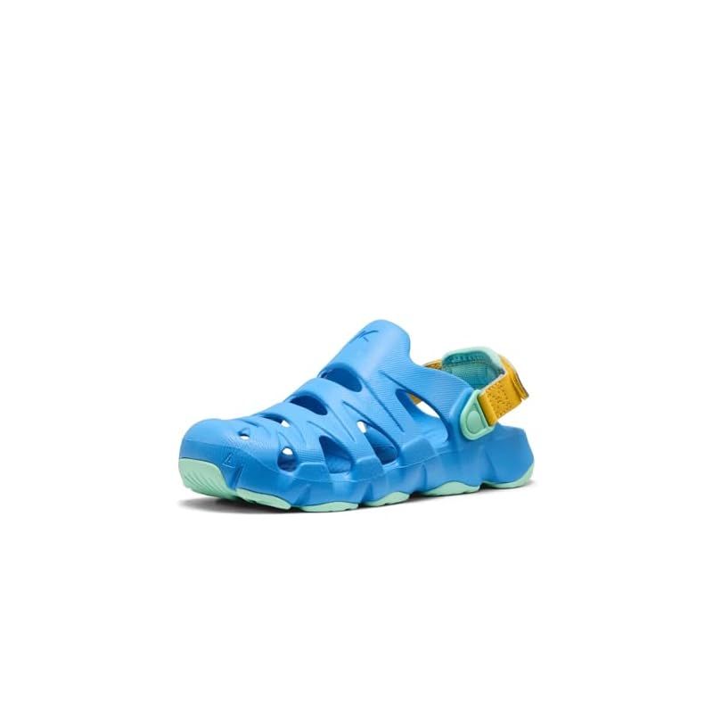 【新品】 [キーン] キッズサンダル HYPERFLT(20.0~23.5cm) ハイパーエフエルティー ユニセックス子供 AZURE BLUE/DAFFODIL 22.5 cm