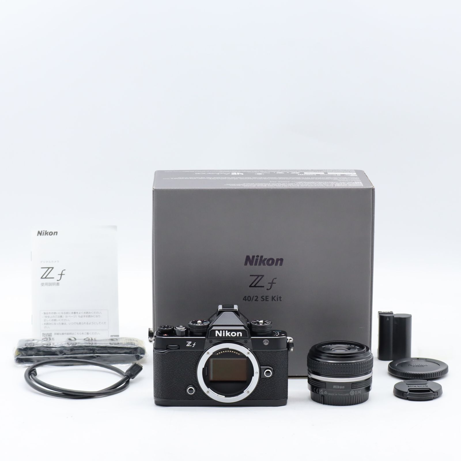 Nikon Zf Z 40mm F2 Special Edition レンズキット ブラック ショット数 1896回 極上品