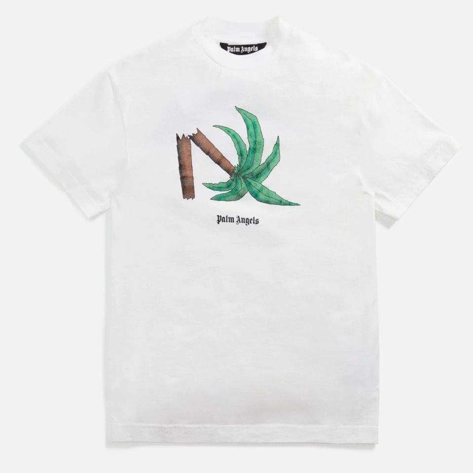 定価以下　新品未使用　Palm Angels パームエンジェルス　 Broken Palm Classic T-shirt PMAR23-005　イーストランド