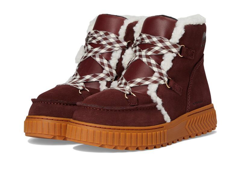 ソレル レディース シューズ ブーツ・レインブーツ SOREL Onave Alpine Waterproof Boot RedwoodGum
