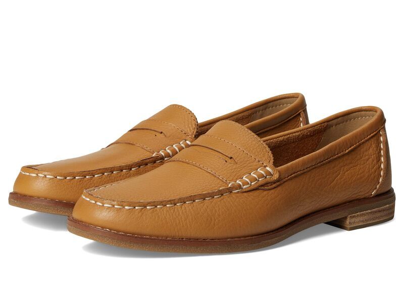 スペリー レディース シューズ スリッポン・ローファー Sperry Seaport Penny Tan 2 タン