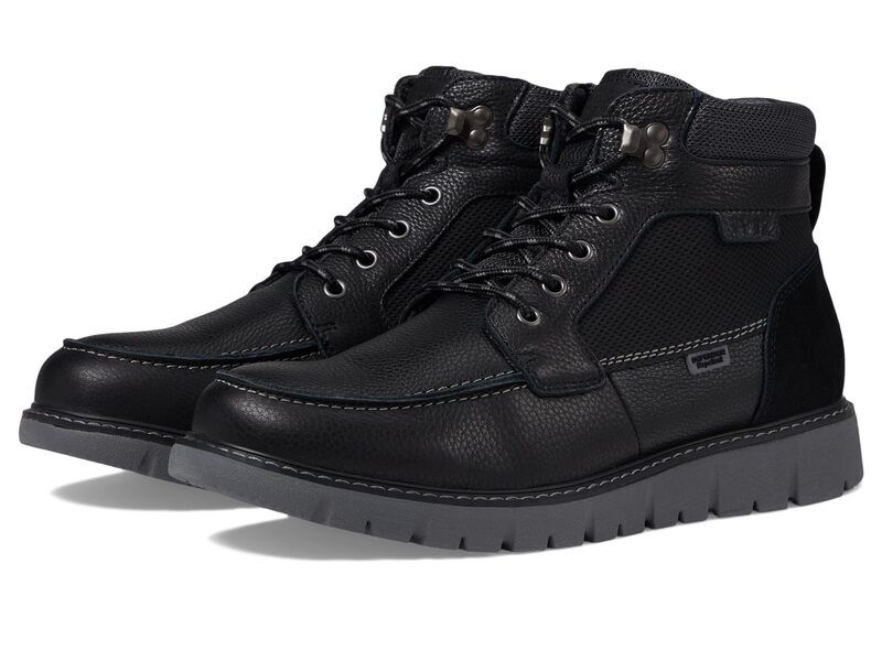 ノンブッシュ メンズ シューズ ブーツ・レインブーツ Nunn Bush Karnak Moc Toe Boots Lightweight Comfortable Chukka Black ブラック