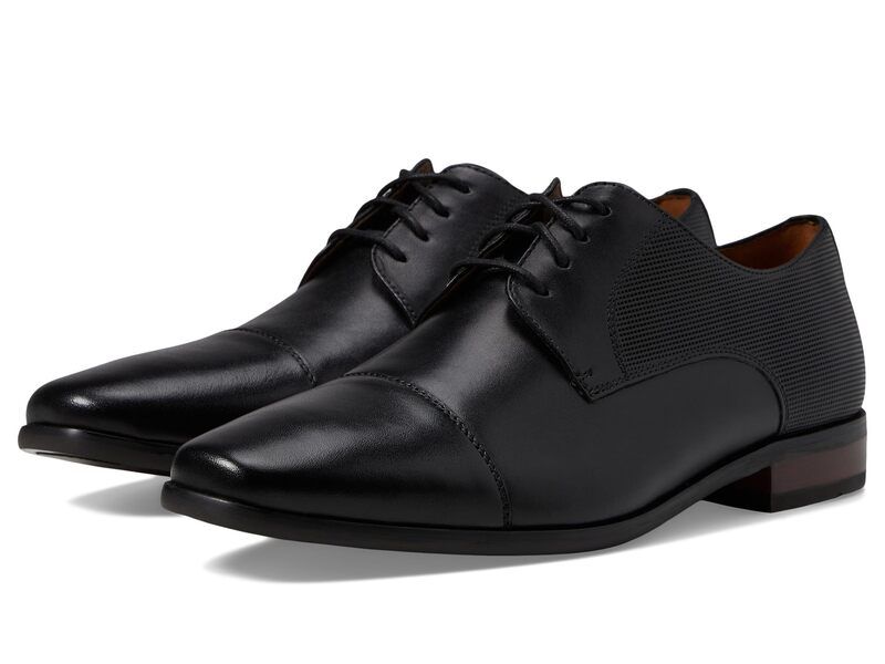 フローシャイム メンズ シューズ オックスフォード キャップ Florsheim Postino Cap Toe Oxford Black SmoothPe ブラック
