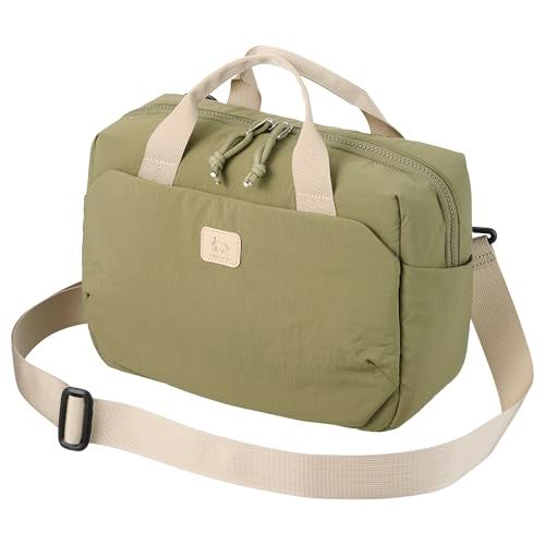 ハクバ カメラバッグ Chululu(チュルル) ルモ ショルダーバッグ オリーブ 普段使い コンパクト 軽量 AMZSCH-LUSBOV 4977187005455t