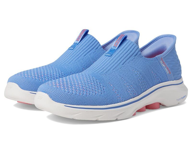スケッチャーズ レディース シューズ スニーカー SKECHERS Performance Go Walk 7 City Lights Hands Free SlipIns PurplePink ピン