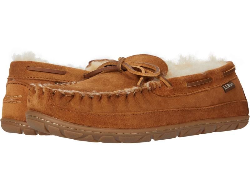 エルエルビーン メンズ シューズ サンダル LLBean Wicked Good Moccasins Brown ブラウン