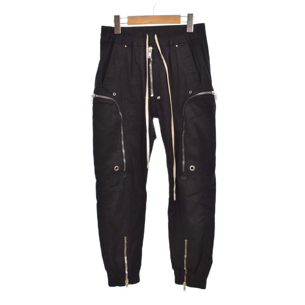 リックオウエンス Rick Owens 23AW BAUHAUS CARGO PANTS バウハウス カーゴパンツ 46 黒 ブラック RU02C7377-TE ☆AA★