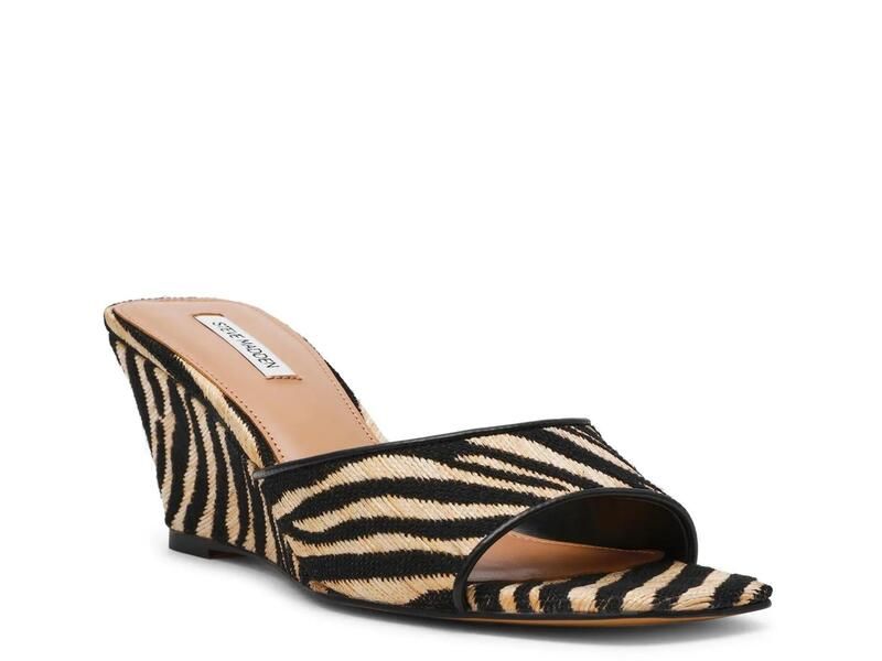 スティーブ マデン レディース シューズ サンダル Steve MaddenSeleste Sandal Zebra Print アニマル