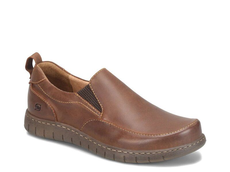 ボーン メンズ シューズ スリッポン・ローファー Born Leeds SlipOn Brown ブラウン