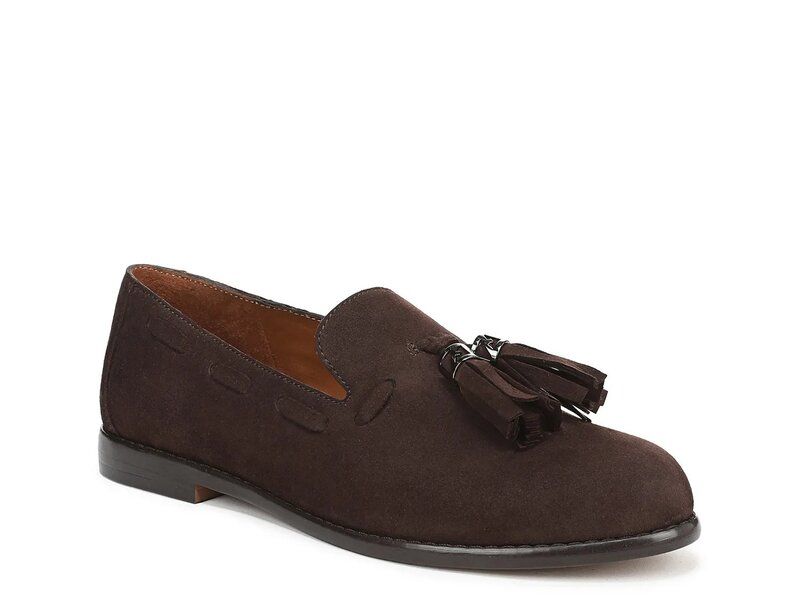 フランコサルト レディース シューズ スリッポン・ローファー Franco Sarto Hartlie Loafer Brown Suede ブラウン