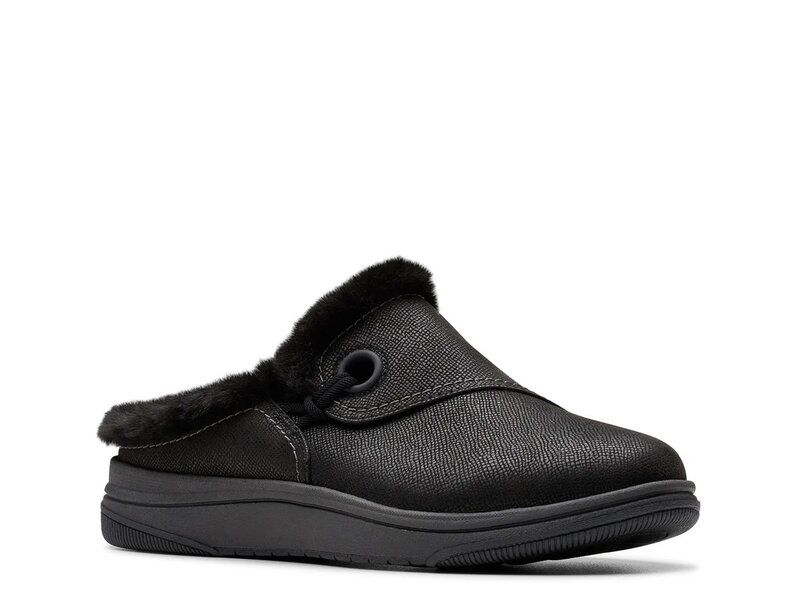 クラークス レディース シューズ スリッポン・ローファー Clarks Breeze Myth SlipOn Black ブラック