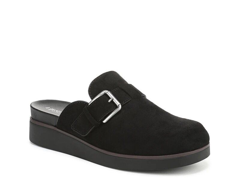 ライフストライド レディース シューズ サンダル LifeStride Gillian Wedge Clog Black ブラック