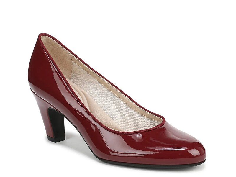 ライフストライド レディース シューズ パンプス プラスサイズ LifeStride Parigi Plus Pump Dark Cherry Red レッド