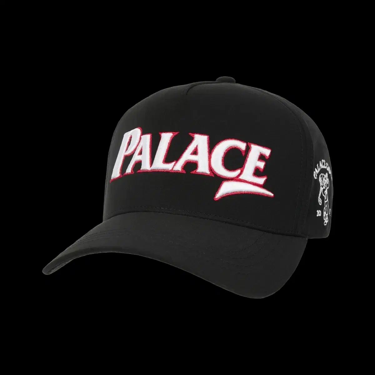 新品 PALACE パレス ゴルフ 5パネル スナップバック ブラック