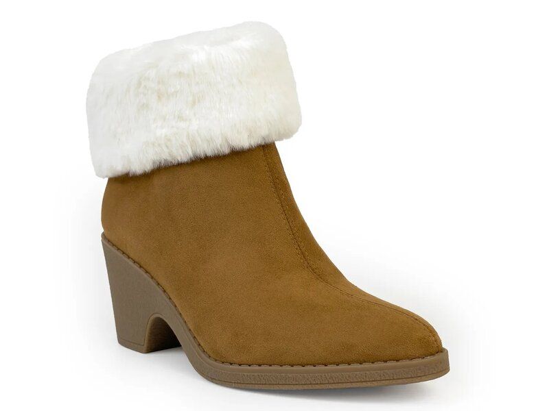 エアロソールズ レディース シューズ ブーツ・レインブーツ Aerosoles Booker Wedge Bootie Tobacco