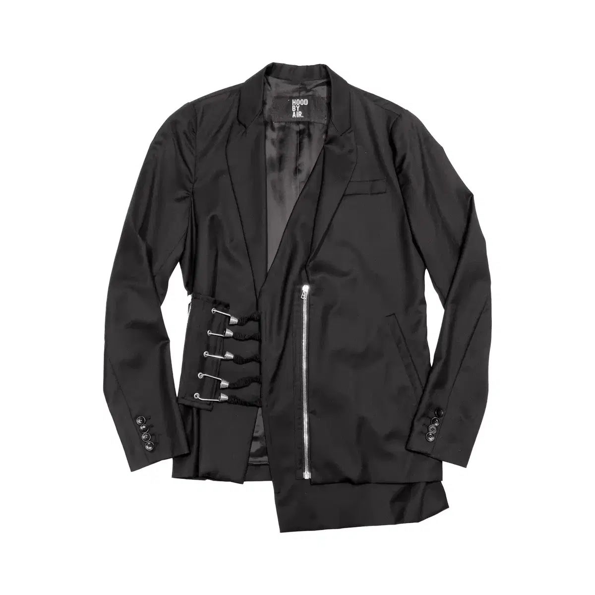フーディーバイエア - 15SS メタル ブレーザー - ブラック - S
