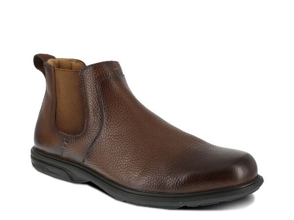 フローシャイム メンズ シューズ ブーツ・レインブーツ Tシャツ ブーツ Florsheim Loedin Steel Toe Work Boot Brown ブラウン