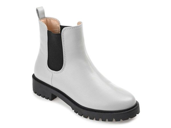 ジュルネ コレクション レディース シューズ ブーツ・レインブーツ チェルシーブーツ チェルシー ブーツ Journee Collection Kenova Chelsea Boot Grey グレー