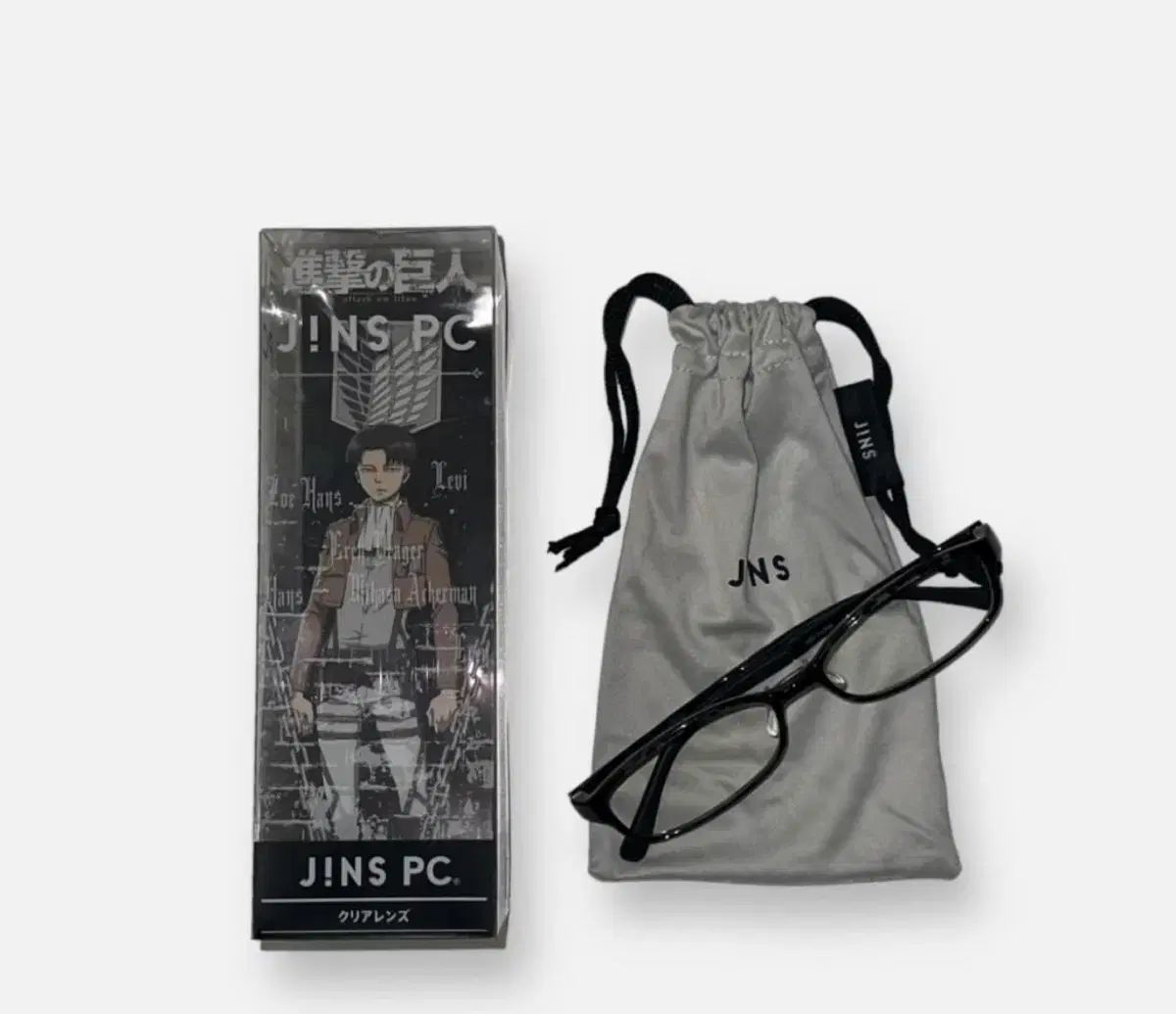 進撃の巨人 x JINS リヴァイ pc メガネ