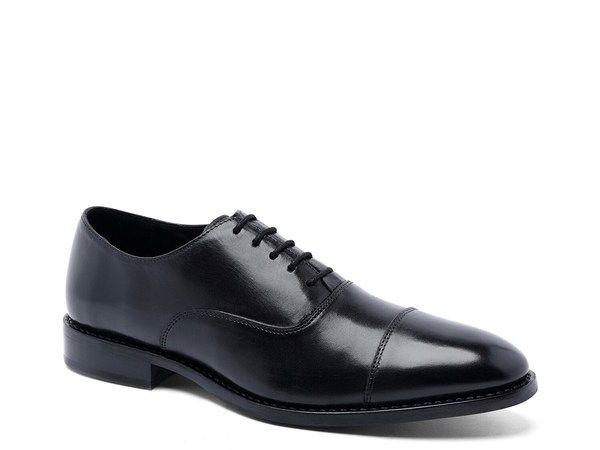 アンソニー ヴィア メンズ シューズ オックスフォード キャップ Anthony Veer Clinton Cap Toe Oxford Black ブラック